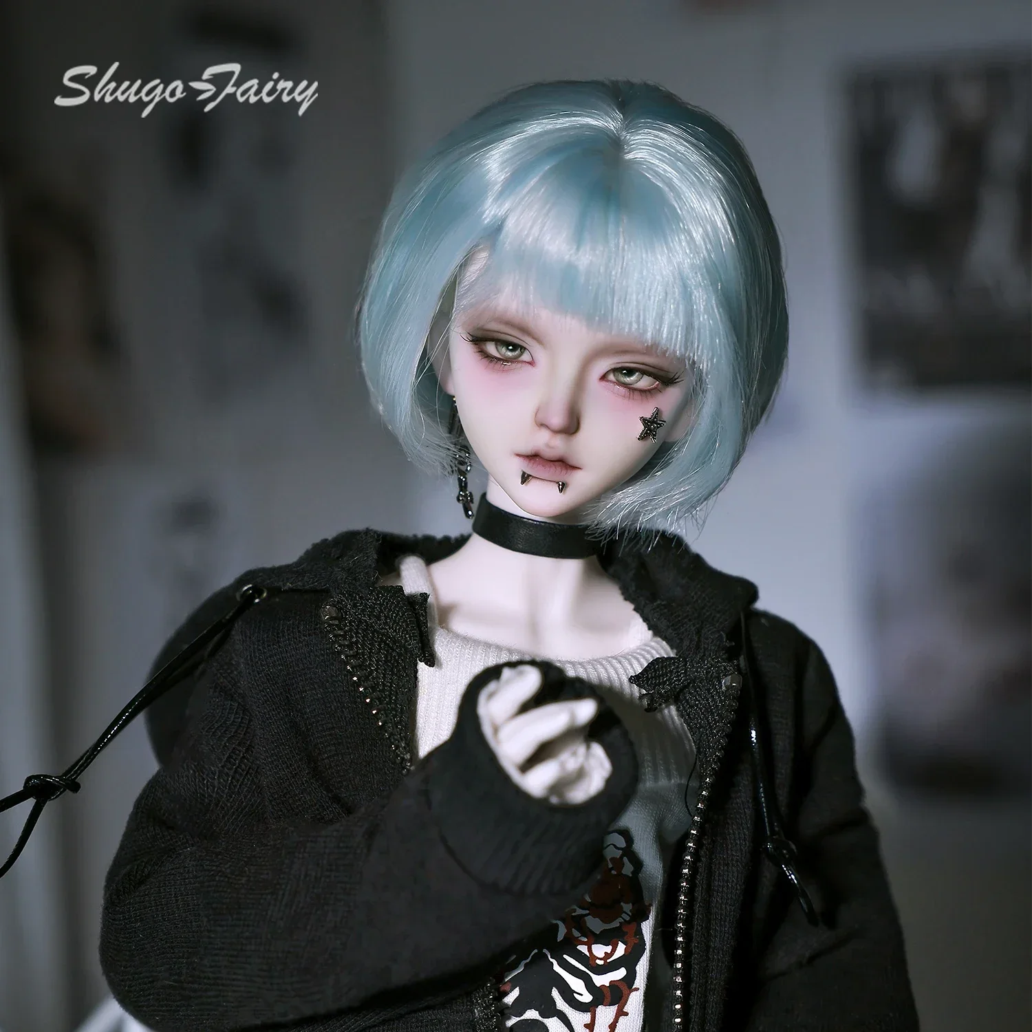 Bjd Doll 1/4 Carmen Bariy Future Robot friend Punk Style Anime  Joint Toys Fullset ShugaFairy