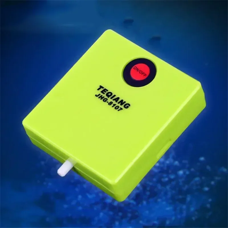 Ultra Silent Aquarium Air Pump Single Outlet Dry Cell Battery Operated Fish Tank  Air Compressor