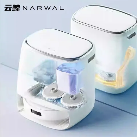 Робот-пылесос и швабра Narwal J4 Lite, автоматическая мойка, сила всасывания 3000 Па, лидарная навигация, управление через смарт-приложение нарвал купить - №4