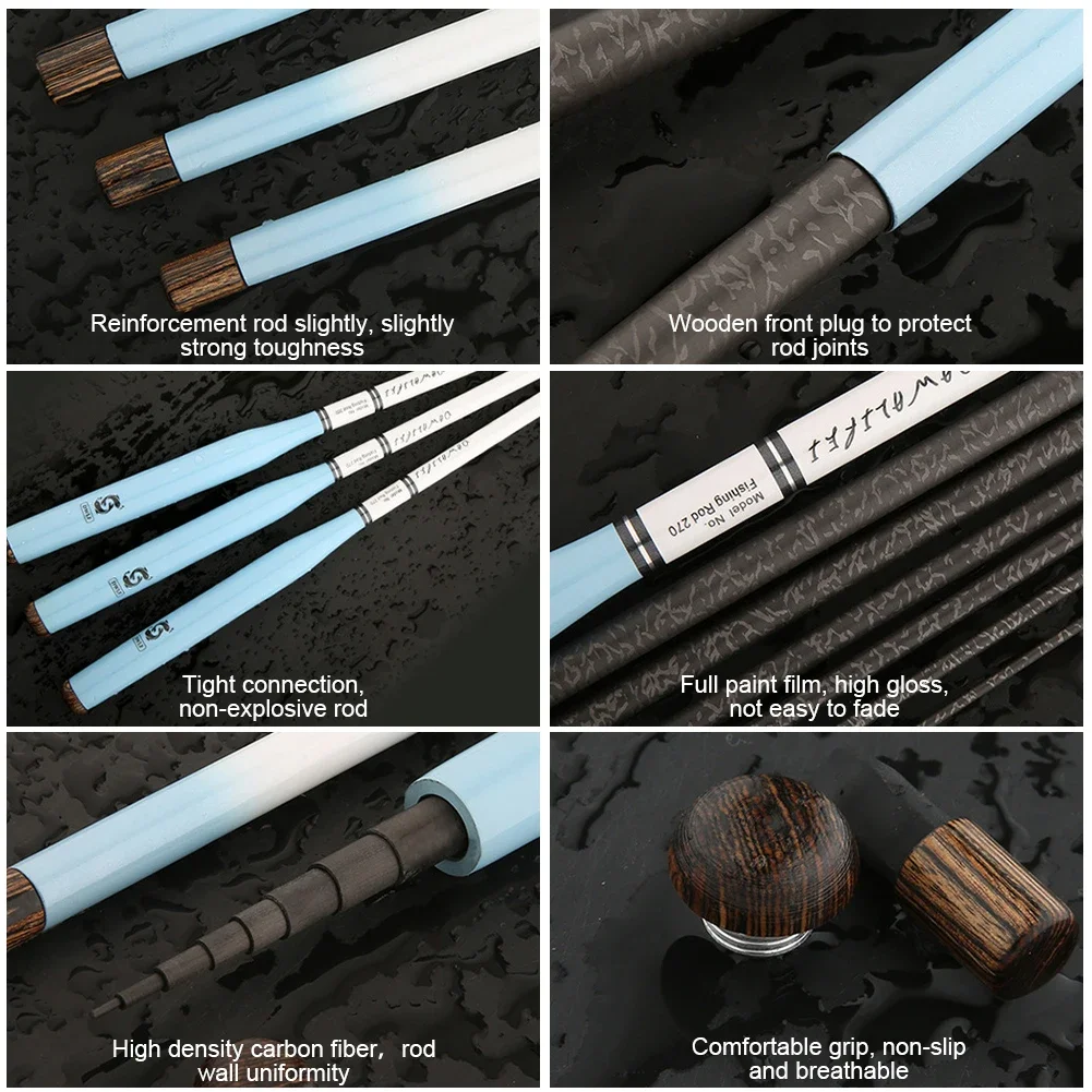 38 سنتيمتر الترا قصيرة المحمولة تقلص الكربون اليد قضيب 5H قوية الخصر قوة مايكرو مادة الأطفال تيار قضيب