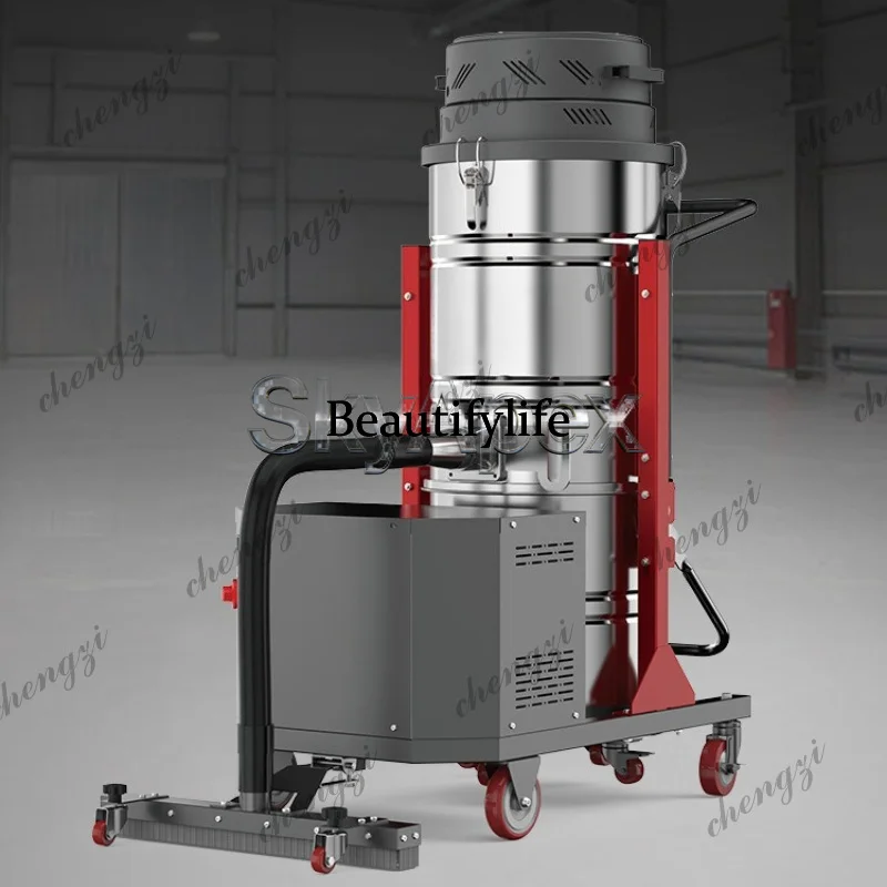 81 Battery Powered Industrial Vacuum Cleaner Wireless High Suction Wet Dry  Factory  Decoration Dust Material Waste Collection