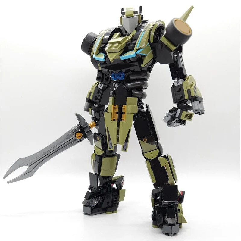 Jeux populaires 40K modèle de construction Moc briques marteau bataille Mech Collection technologie blocs cadeau modulaire jouets de noël ensembles de bricolage