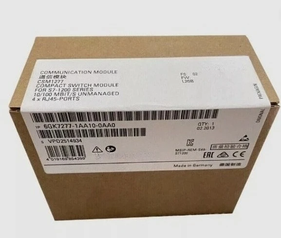 

Brand new 6gk7277-1aa10-0aa0 6SE7090-0XX84-0AB0 6GK7277 1AA10 0AA0 Fast delivery