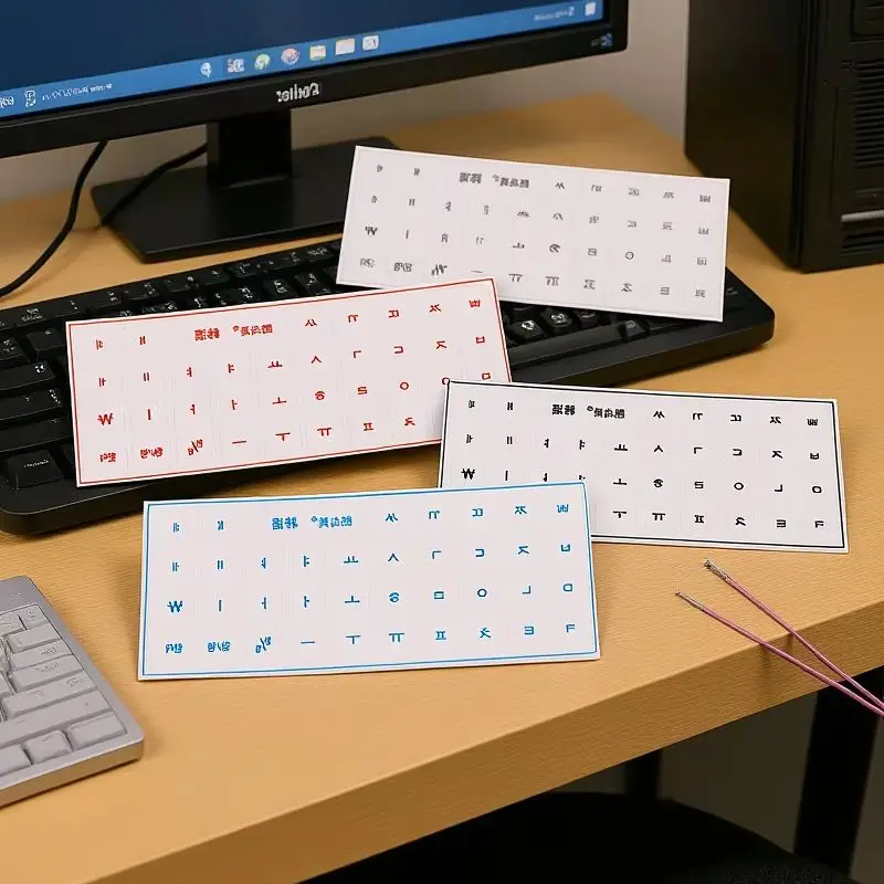 

Универсальная прозрачная гравировальная наклейка, отрывная пленка, наклейка на клавиатуру, наклейка на клавиатуру для настольного ноутбука, одна пленка [корейский язык]