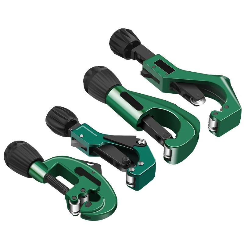 Industrial Grade Bearing Type Pipe Cutter 6-50mm Tube Shear Metal Pipe Cutting Scissors Duct Knife Alloy Steel Blade Hand Tools