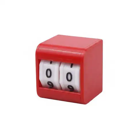 Desktop Number Counter Multi-Use Manual Digit Counter Resettable Counting Tool for Participants, Students, Billiards Table,