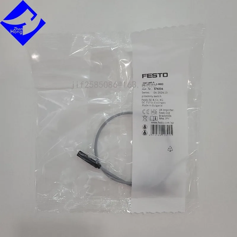 

FESTO 5PCS 574334 SMT-8M-A-PS-24V-E-0,3-M8D Genuine Original , Available in All Series, Price Negotiable, Authentic.