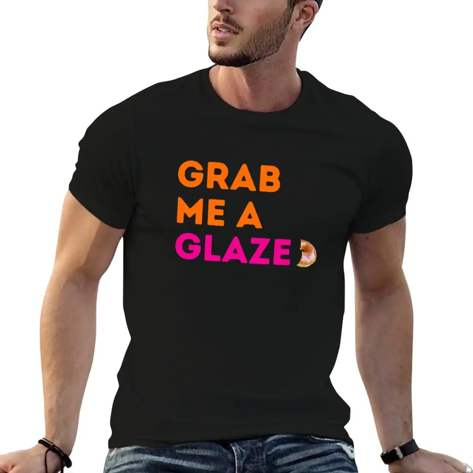 

Grab me a Glazed donut T-Shirt oversizeds shirts graphic oversized t shirts for men