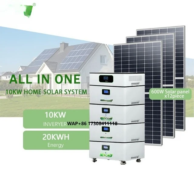 10kw Solar System Lithium Battery Integrated Generator Kit Home Off-grid Energy Storage System with Inverter Solar Panel