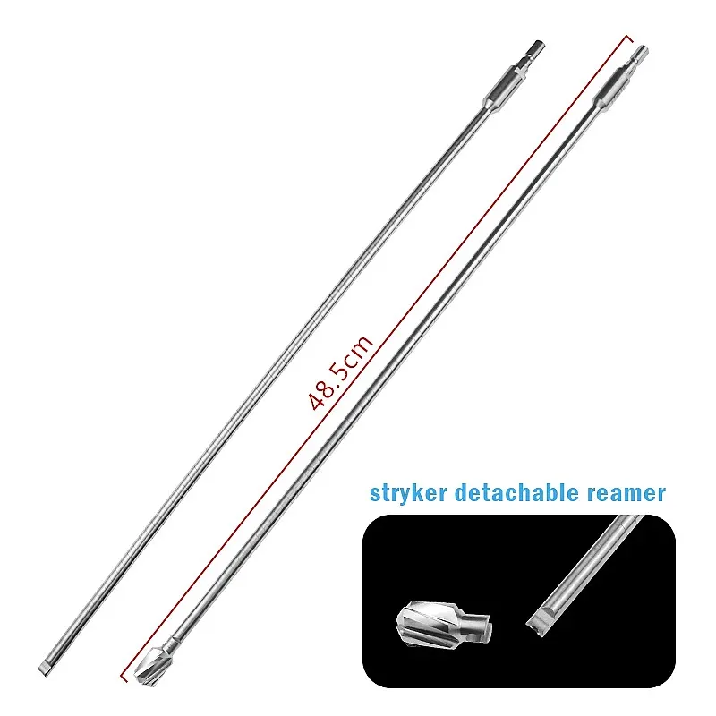 Stryker Detachable Reamer Canal Cavity Reamer Stainless Orthopedic Instrument Pet