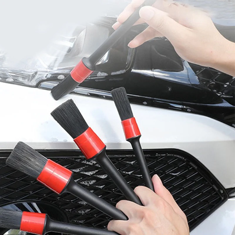 Car Detailing Brush Set Car Brushes Car Cleaning Brush Kit For Auto Cleaning Dashboard Air Outlet Wheel Wash Maintenance Tool