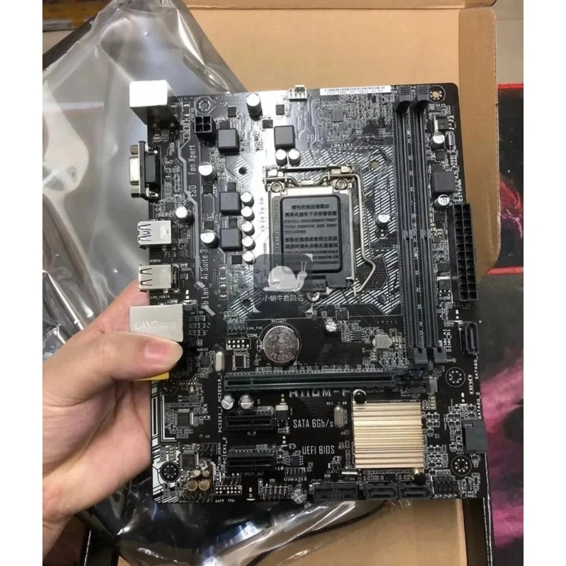 

For Asus H110M-F/K boxed main board DDR4 H110 game small board support 9100