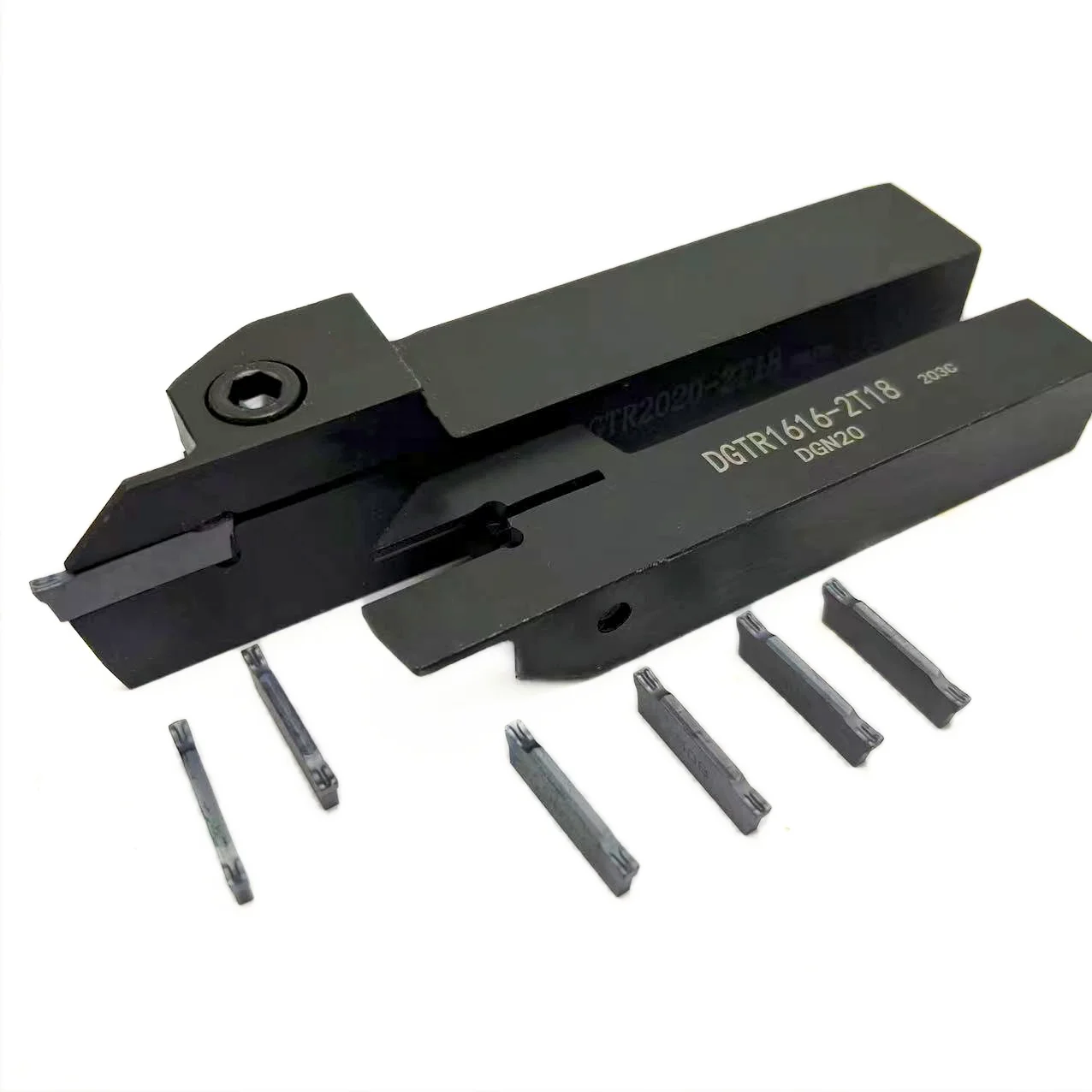 DGTR1616 DGTR2020 DGTR2525-2 DGTR CNC Lathe Cutting External Slotting Groove Turning Tool Holder DGTR2020-3 Use DGN2002J IC908