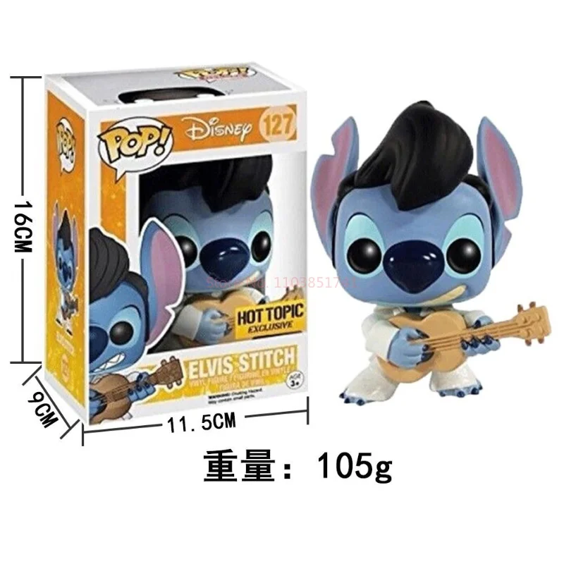 Funko Pop-Figurines d'action en vinyle Stitch pour enfants, figurine thème 01 #02 #636 #1048 #127, modèle de collection mignon, jouets pour cadeau