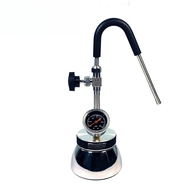 Portable Battery Milk Frother Camping Foam Maker USB Charging for Moka Pot