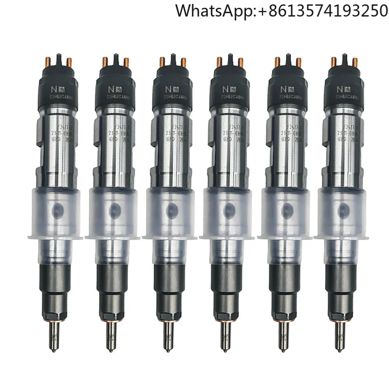 

6PCS Fuel Injectors 04909357 4909357 – Compatible with Volvo VOE350 Engine