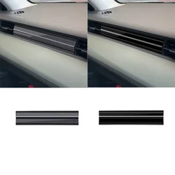 For Honda Vezel H-RV HRV 2025 2026 ABS front dashboard center conlose Copilot air conditions outlet panle strip cover stickers