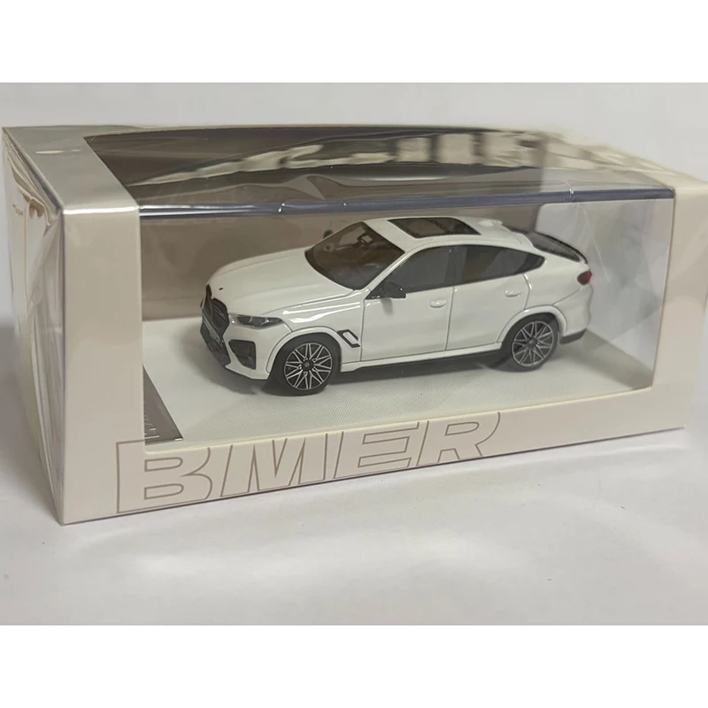BMER Diecast 1:64 BMW X6M Alloy Car Model BMW Play Vehicles Collectible Model Cars Toys for Boys Gift view 6