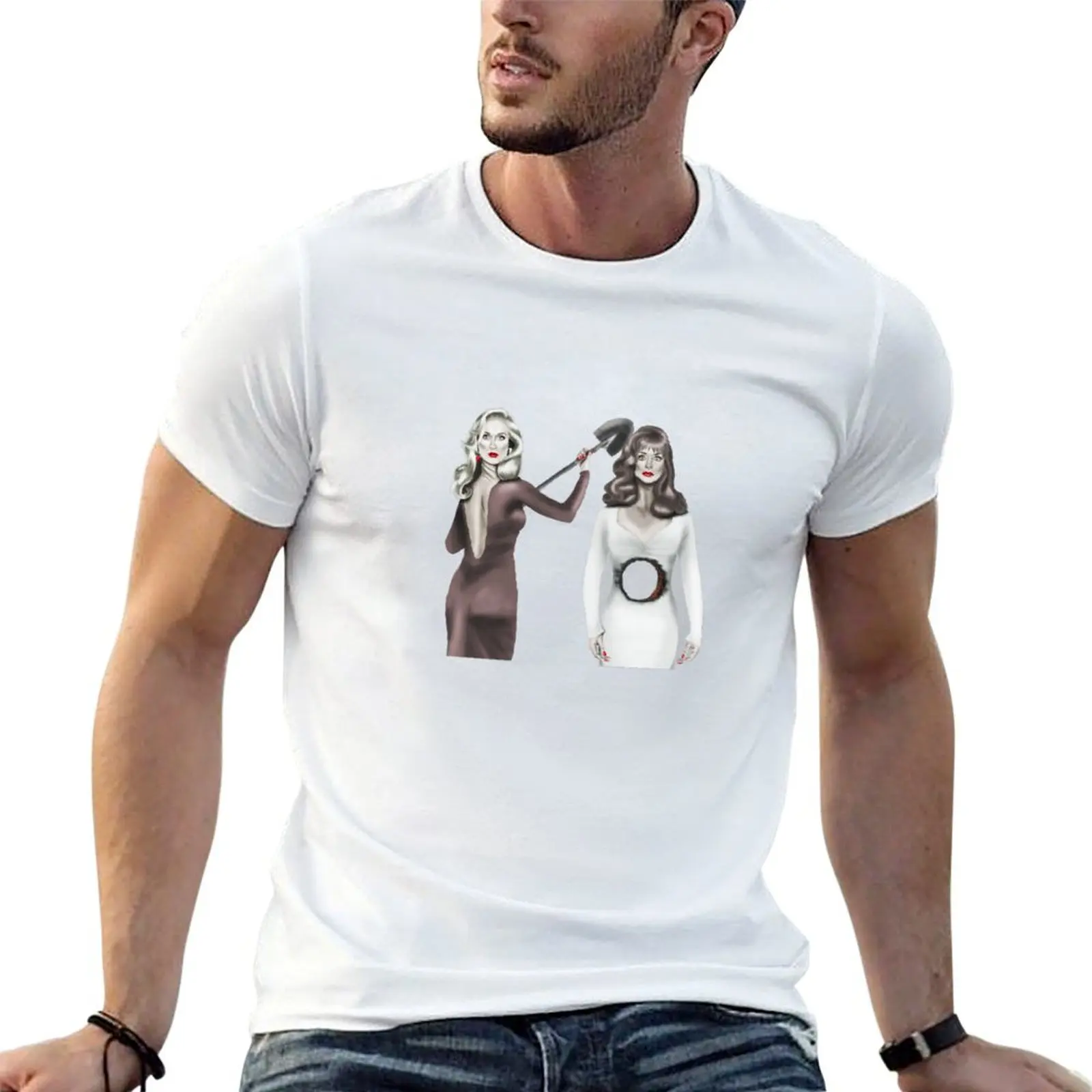 T-shirt pour homme en coton 100%, t-shirt surdimensionné, t-shirt anime, t-shirt « Death really does become her»