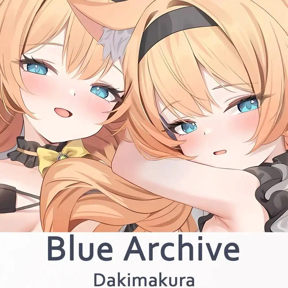 الأزرق الأرشيف ماري Iochi Dakimakura 2WAY هينغ الجسم حالة أنيمي أوتاكو وسادة غطاء الوسادة هدايا عيد الميلاد