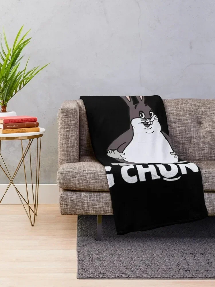 big chungus Throw Blanket Luxury Designer Warm Weighted Blankets