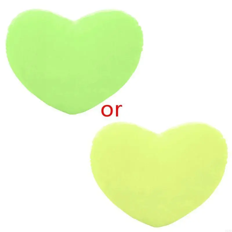 

95AE 30cm Heart Decorative Throw Pillow PP Cotton Soft for Creative for Doll Lo