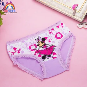 Disney's New Cotton Children's Classic, Sevimli, Minnie mouse, Miki Fare, Animasyon çizgi film, İç çamaşırı, Kızlar, 4'lü paket Çocuklarımla 6 büyük satış, no. 2