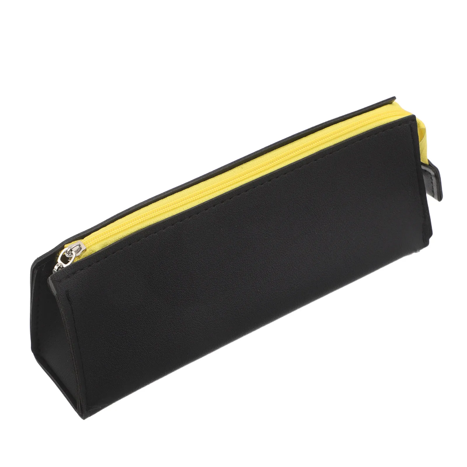 Large Capacity PU Pencil Holder Minimalist Pencil Case for College Student School Office Stationery Organizer