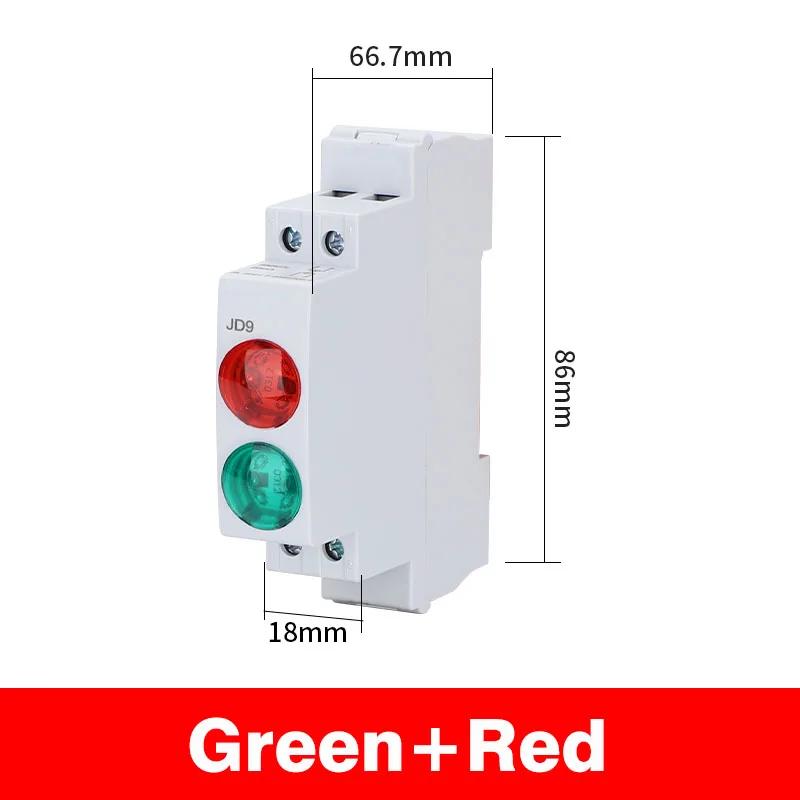 Variant: green red AC DC24V