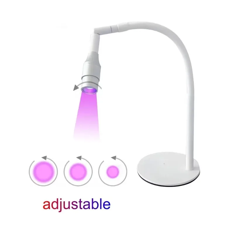 Diode desktop holder, UV eyelashes, nails, eyelashes, luminous light, white eyelash extension light.