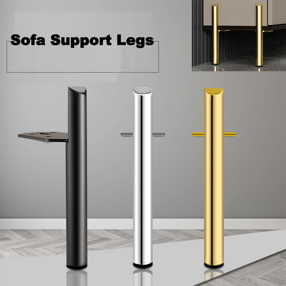 

Metal Furniture Legs TV Cabinet Feet DIY Table Leg Replacement For Dresser Cupboard Couch Hardware Accessories Pack 4PCS
