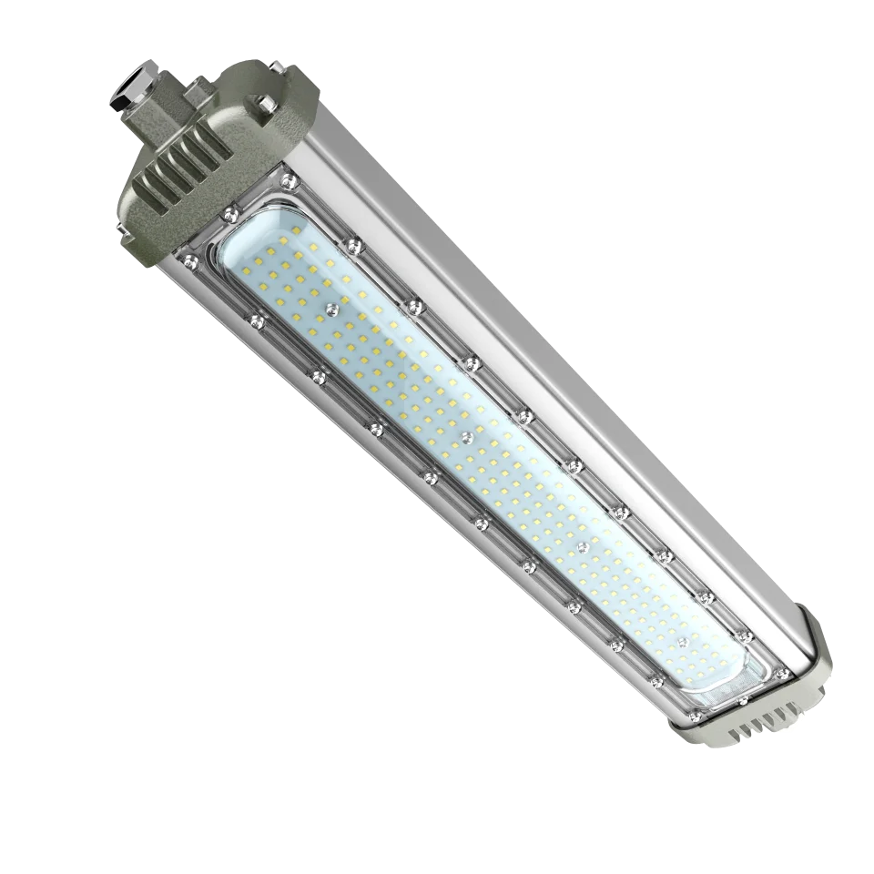 

ATEX Водонепроницаемый 20W - 60W IP66 Светодиодный линейный взрывозащищенный подвесной светильник