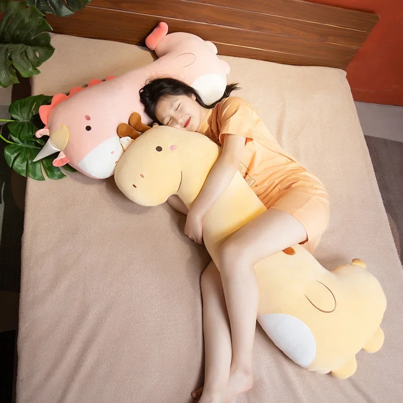 Girls Sleeping Legs Stuffed Doll Pillow Can Be Disassembled and Washed Dolls Cute Animal Long Throw Pillow