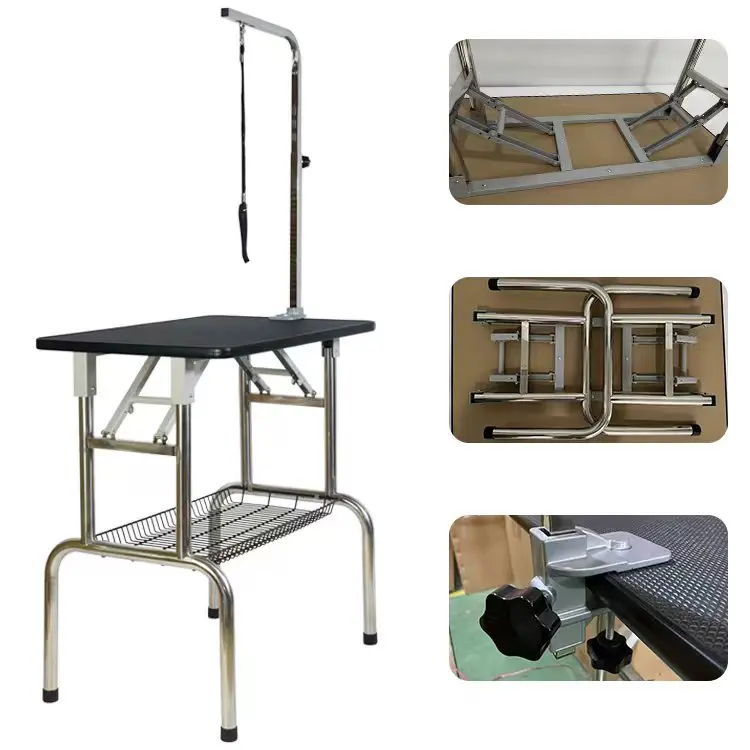 yyhc[Factory Direct Sales] Pet Grooming Table Dog Grooming Table Folding  Portable Cat BathTrimming and Shearing