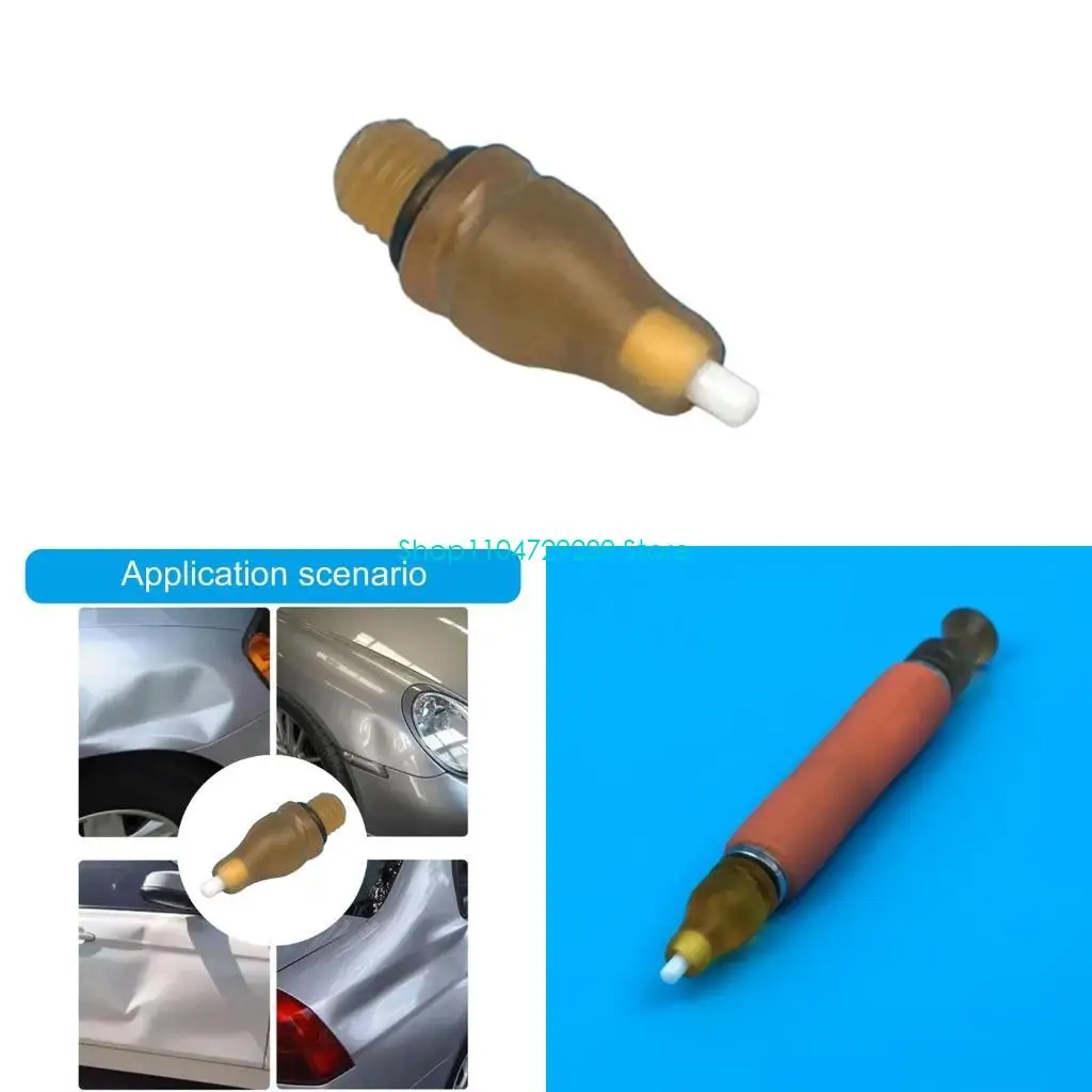 

D8KE Ceramic Dents Removal Tool Knockdown Pen Head Pit Removal Leveling for Professional & Personals Use in Office or Garage