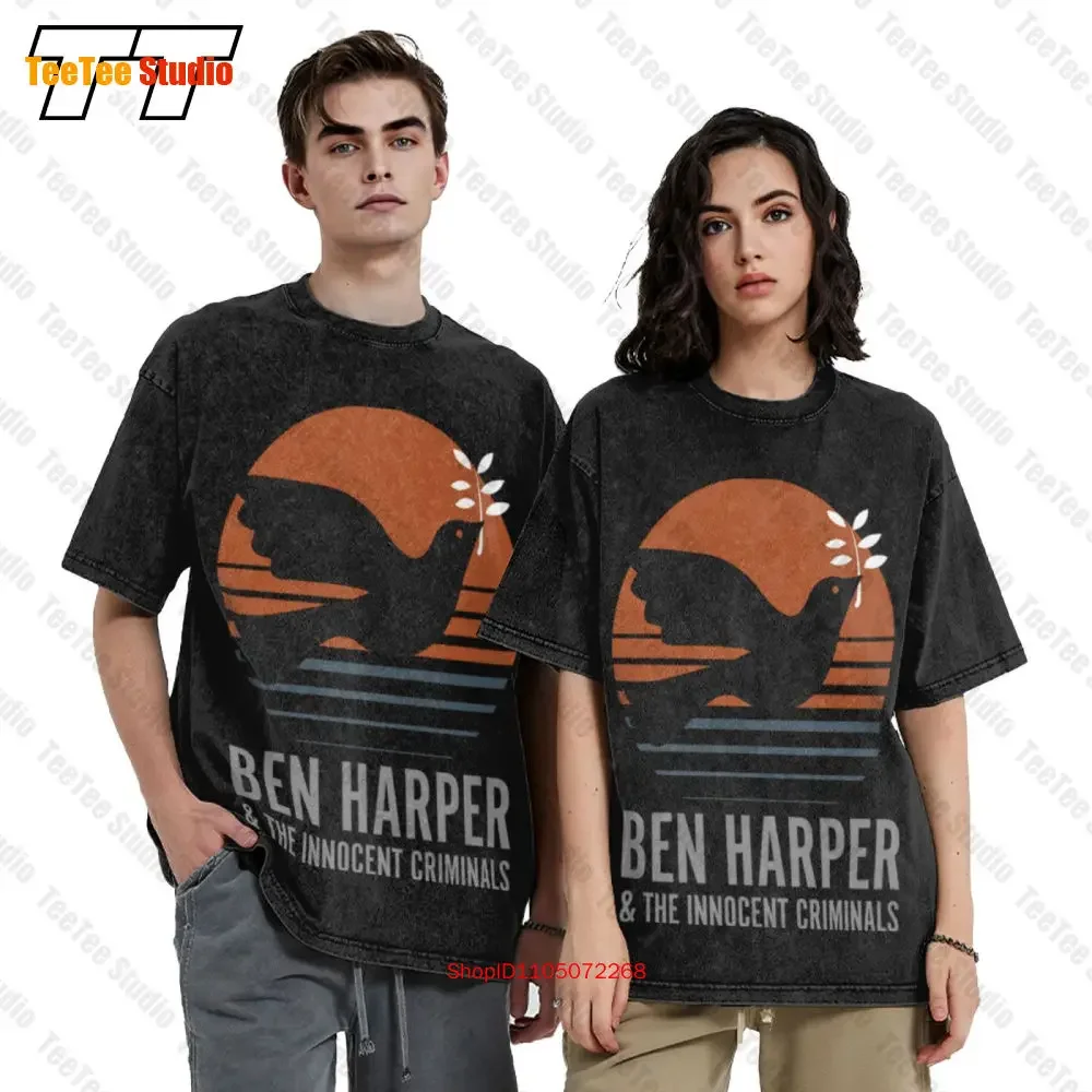 Ben Harper The Innocent Criminals Vintage Oversized T-Shirt UZH5