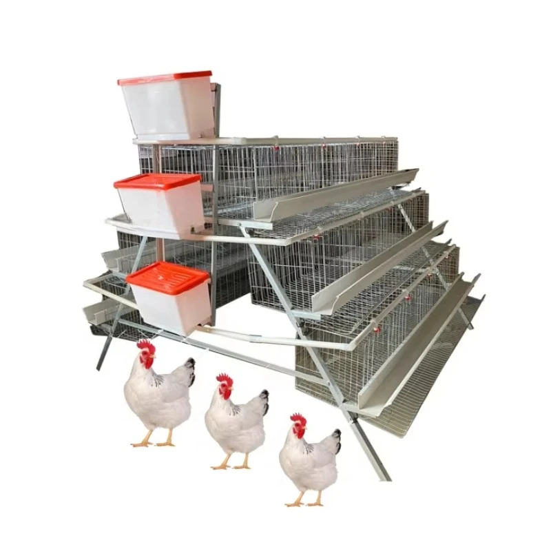 

Автоматизированная система птицеферм: современный птичник типа А с батарейными клетками для несушек