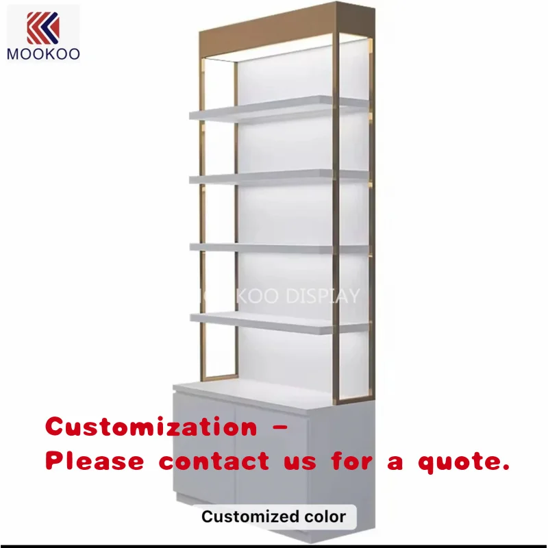 

custom.Stylish Multi- Shelf Display Rack Perfume Store Showcase