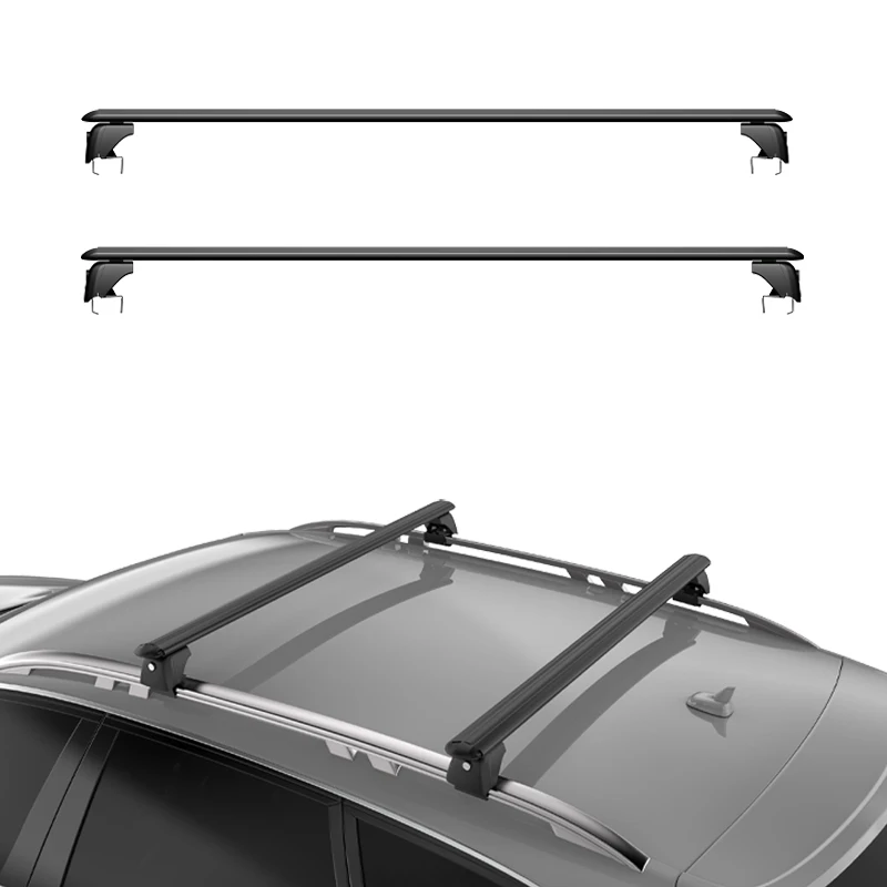 

Universal Aluminum Roof Rack Crossbars Luggage Carrier for Flush and Raised Side Rails