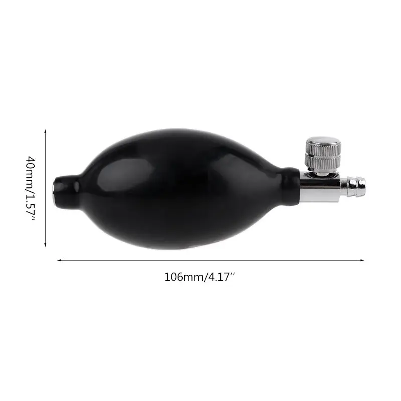 Blood Pressure Inflation Pump Latex Bulb with Twist Air Release for Valv
