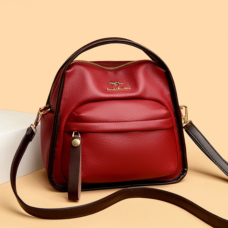 

Tote Leather Luxury Handbags Women Bags Designer Handbags High Quality Crossbody Bags For Women 2025 Sac a Main Ladies Hand Bag