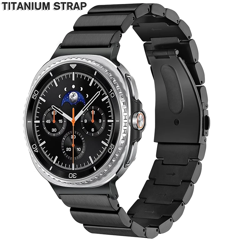 

Титановый ремешок для Samsung Galaxy Watch 8 40 мм 44 мм 8Classic 46 мм Роскошный металлический ремешок для Galaxy Watch 8 Ultra 2025 47 мм Браслет