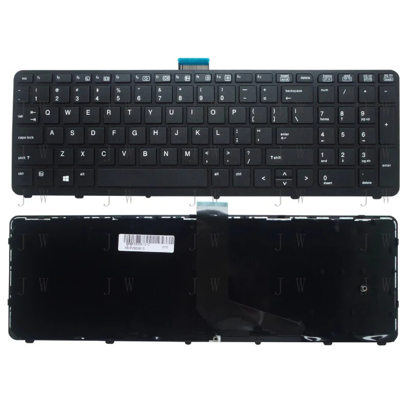 

Клавиатура DDW US без указателя курса и подсветки для HP ZBOOK 15 G1 G2 17 G1 G2