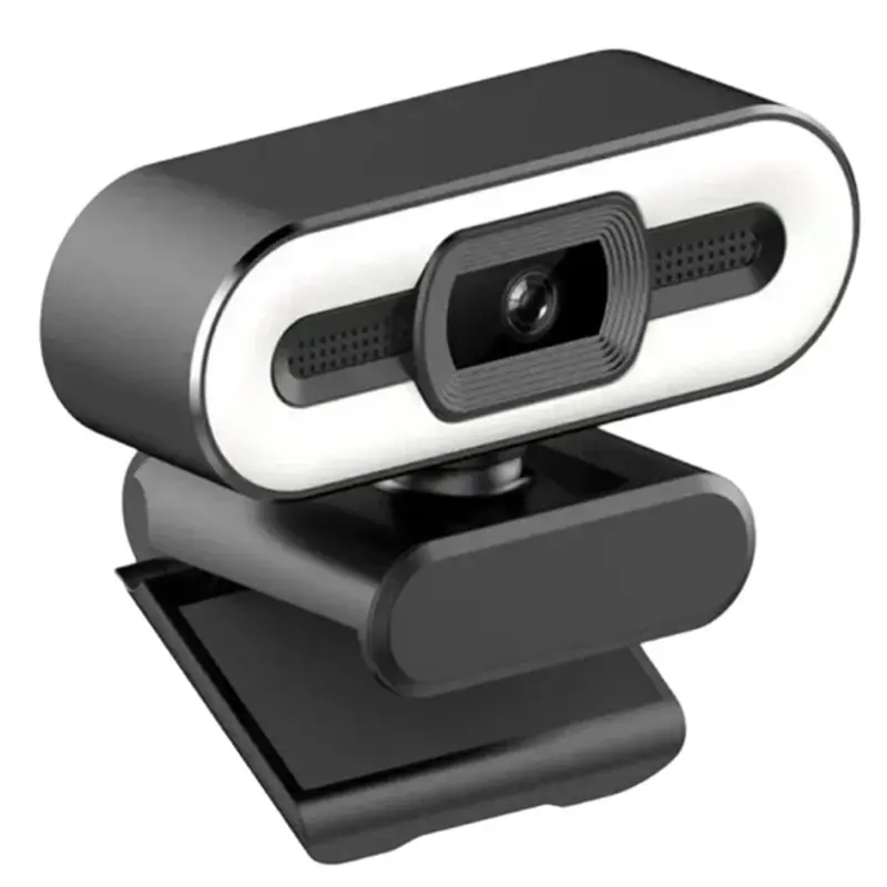 N36R-Webcam PC Laptop Auto Focus Webcam Portable Full HD 2K/4K For Live Streaming And Meetings With Mic And Fill Light 4K