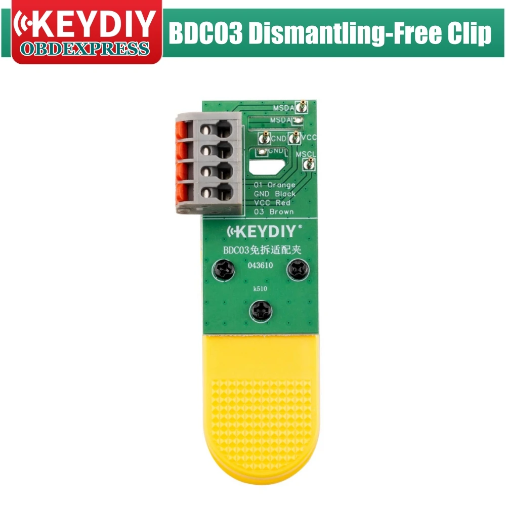 KEYDIY BDC03 For BMW Specific Dismantling-Free Clip Adding No Soldering Required Work With KD-X4 KD-MAX And Other BDC3 Devices