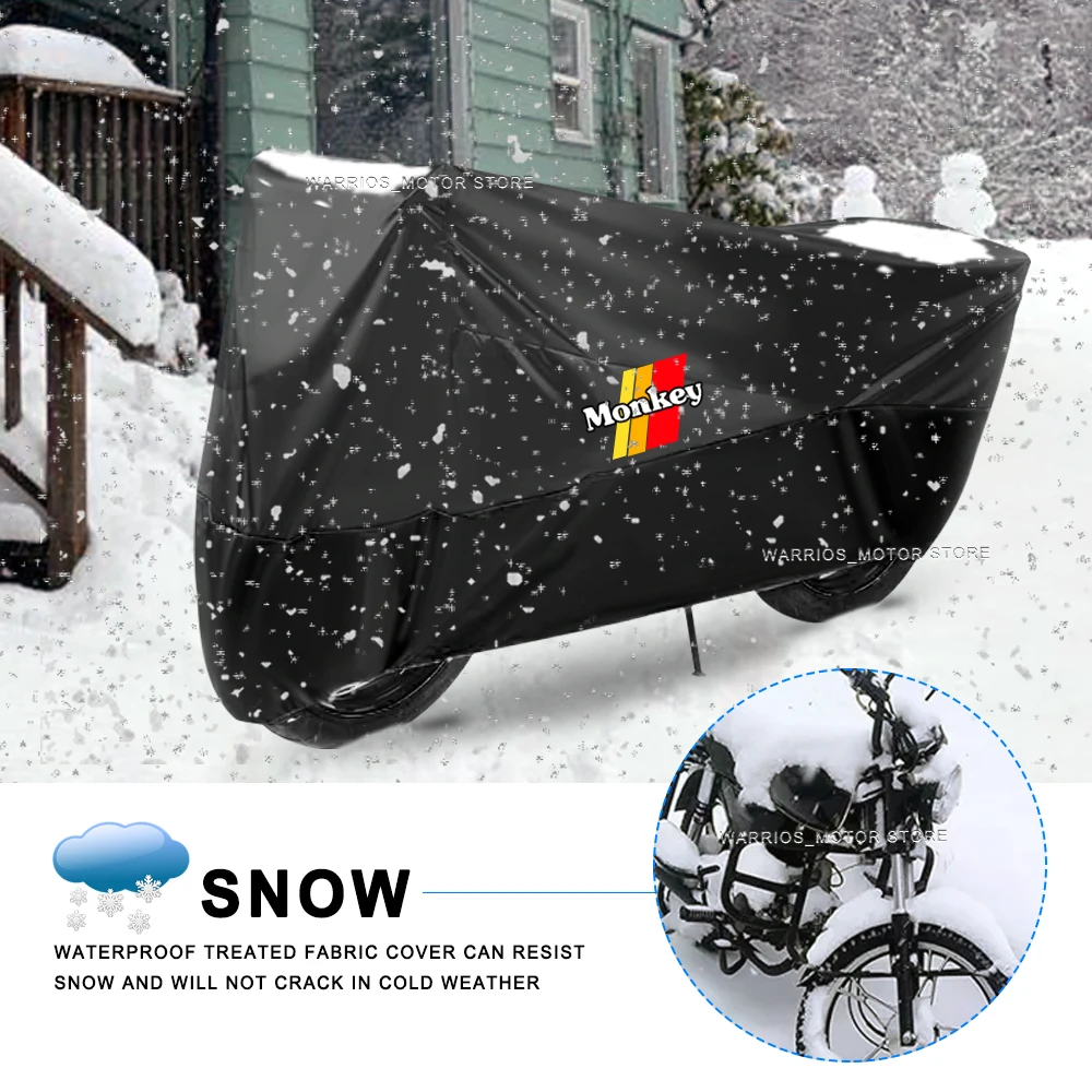 Motorcycle Cover Outdoor Rain Dustproof UV Protector Covers For Honda Monkey 125 z125