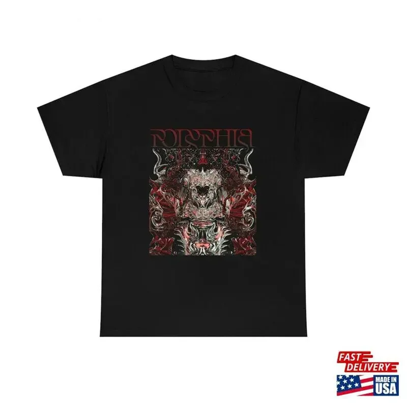 Polyphia North American Spring Tour Black T-shirt Print Front S-5XL 6SQ18