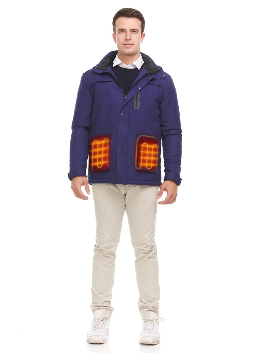 

Высококачественная мужская сноубордическая куртка с регулировкой тепла, на флисовой подкладке, ветрозащитная, водонепроницаемая, с регулируемым капюшоном, в городском стиле