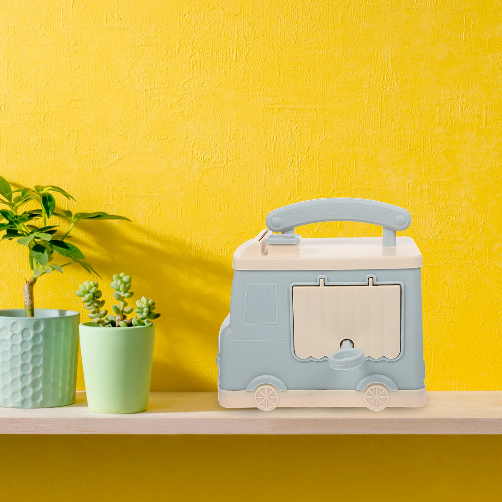 Desktop Auto Decor Spaarpot Mooie Auto Spaarpot voor Kinderen Anti Fall Geldpot voor Woonkamer Studie Decoratie