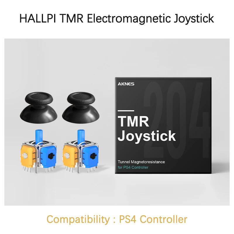 HALLPI × AKNES TMR Joystick für PS5 Xbox Series Controller Reparatur Anti-Drift Sticks für Switch Pro PS4 Spielzubehör
